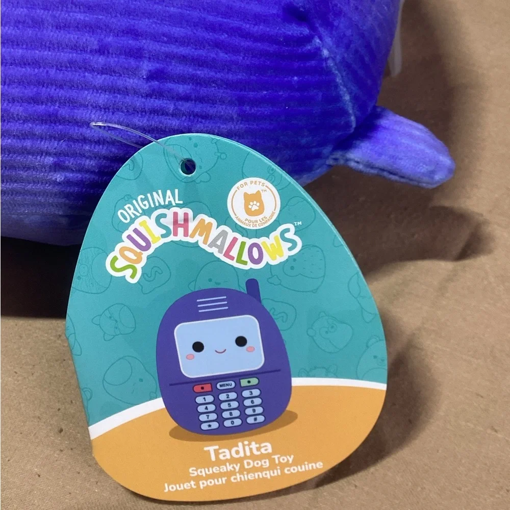 Squishmallows For Pets Squeaky Dog Toy Gamer Squad 